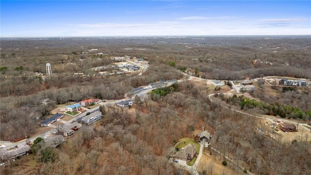 aerial view with a view of trees