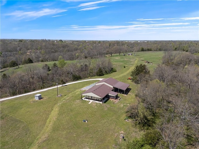 19856 Keck Rd, Siloam Springs, AR 72761 - overview of rural landscape