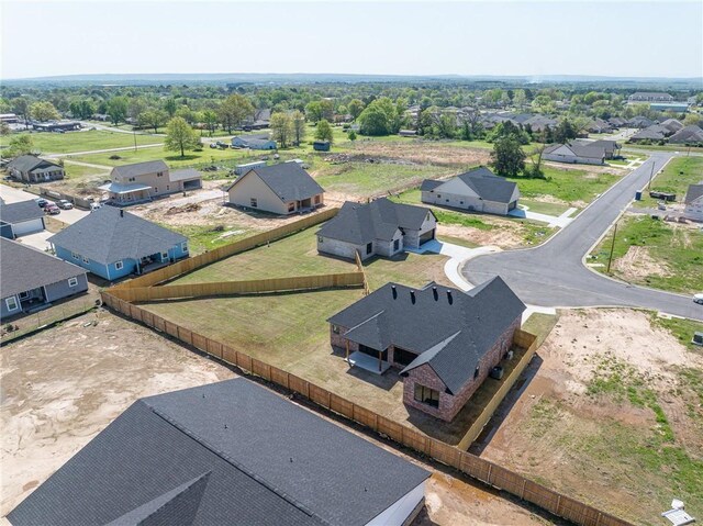 1900 Yellowstone Dr, Barling, AR 72923 - birds eye view of property with a residential view