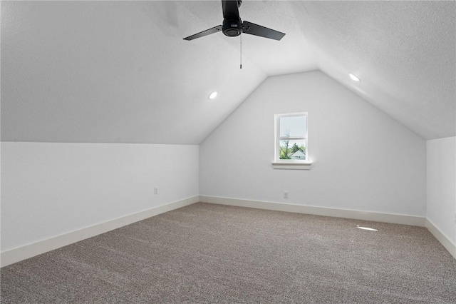 1900 Yellowstone Dr, Barling, AR 72923 - bonus room with baseboards, carpet, and lofted ceiling