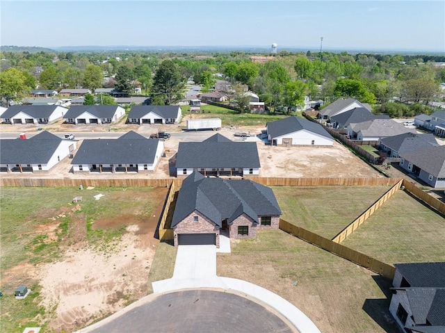 1900 Yellowstone Dr, Barling, AR 72923 - bird's eye view featuring a residential view