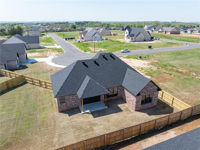 1900 Yellowstone Dr, Barling, AR 72923 - birds eye view of property with a residential view