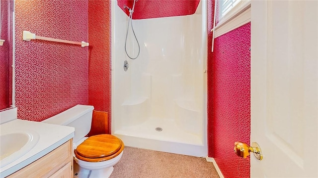 2416 Mulberry St, Rogers, AR 72758 - full bath with a shower, vanity, and toilet