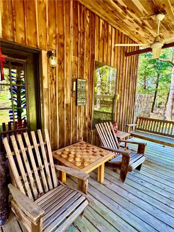 23045 Liberty Trl, Natural Dam, AR 72948 - view of sunroom