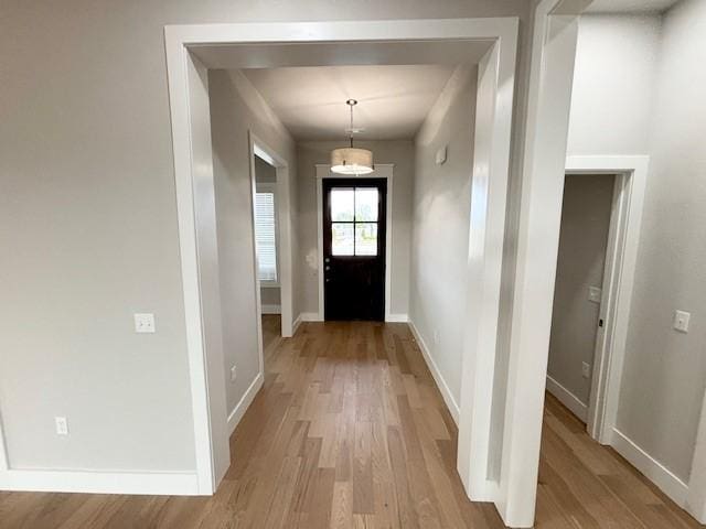 7919 Via Roma Ave, Springdale, AR 72762 - foyer entrance featuring light wood-type flooring and baseboards