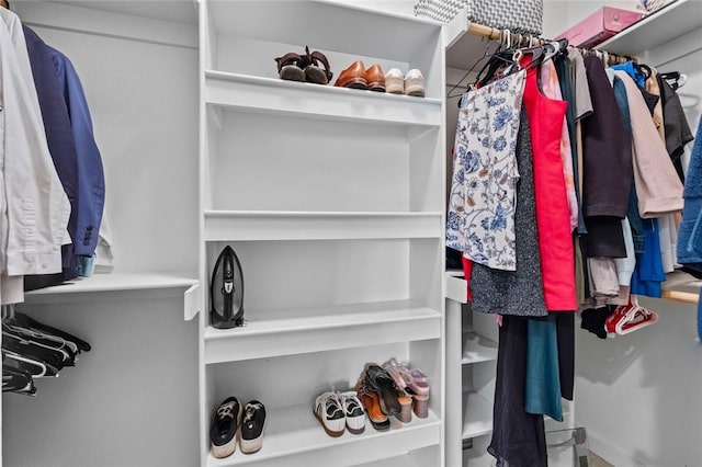 view of spacious closet