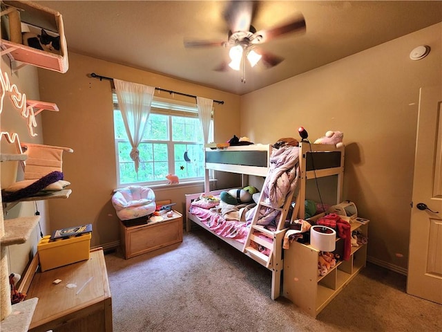 1 Binham Ln, Bella Vista, AR 72715 - bedroom featuring carpet flooring and ceiling fan