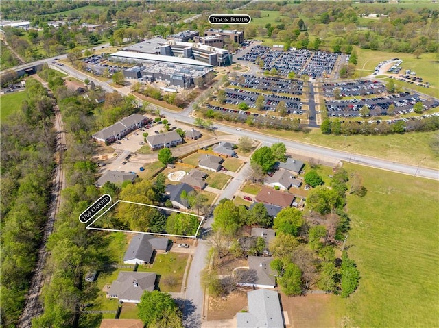 1765 Oxford Pl, Springdale, AR 72764 - bird's eye view