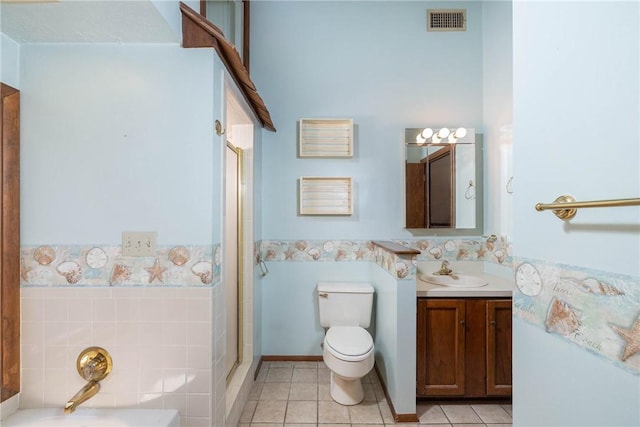 19584 Neills Bluff Rd, Springdale, AR 72764 - full bath featuring a stall shower, vanity, toilet, and a bath