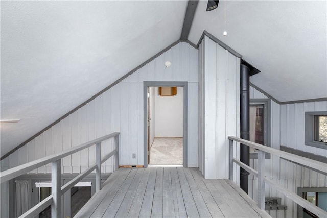 19584 Neills Bluff Rd, Springdale, AR 72764 - bonus room featuring vaulted ceiling and hardwood / wood-style flooring
