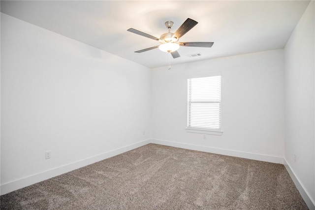 7104 SW High Meadow Blvd, Bentonville, AR 72713 - carpeted empty room with a ceiling fan and baseboards