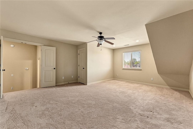 4004 SW Banbury Dr, Bentonville, AR 72713 - unfurnished room with ceiling fan, light colored carpet, and baseboards
