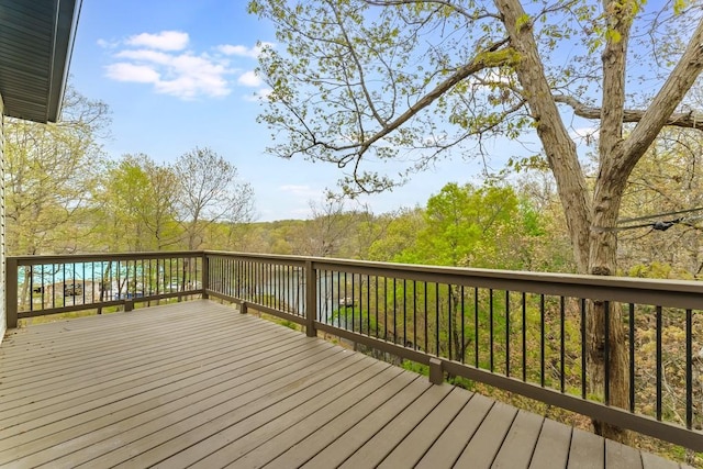 16 Carole Rae Ln, Bella Vista, AR 72714 - view of wooden deck