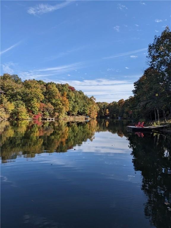 16 Carole Rae Ln, Bella Vista, AR 72714 - water view featuring a forest