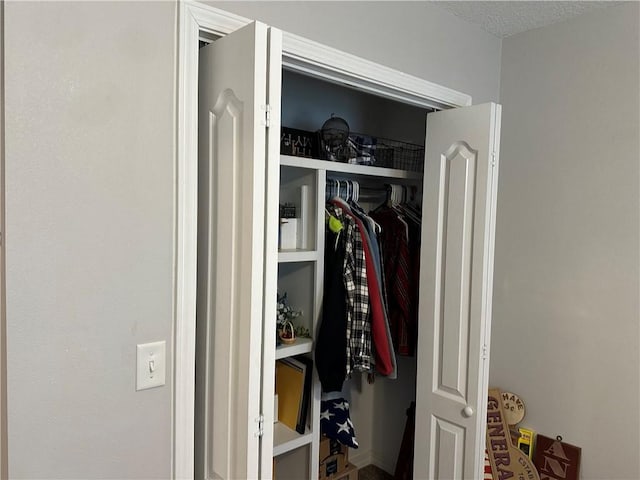 view of closet