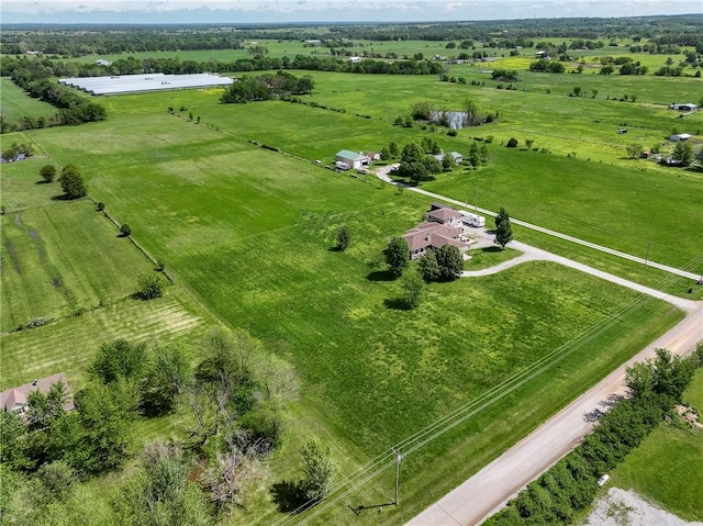 21854 S Floyd Moore Rd, Gentry, AR 72734 - aerial view of sparsely populated area featuring agricultural land