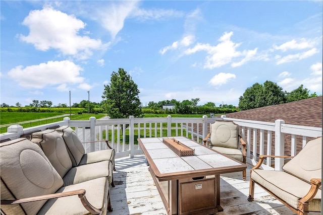 21854 S Floyd Moore Rd, Gentry, AR 72734 - view of deck