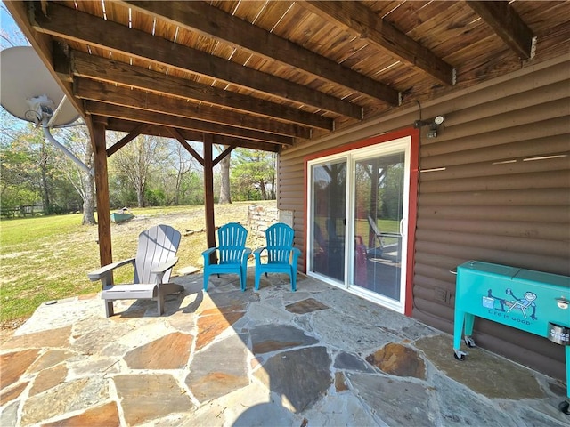 view of patio