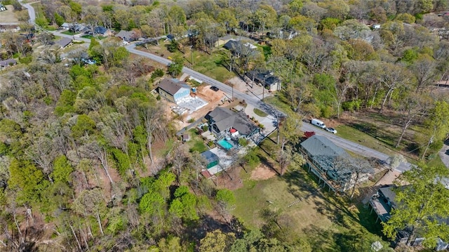 drone / aerial view