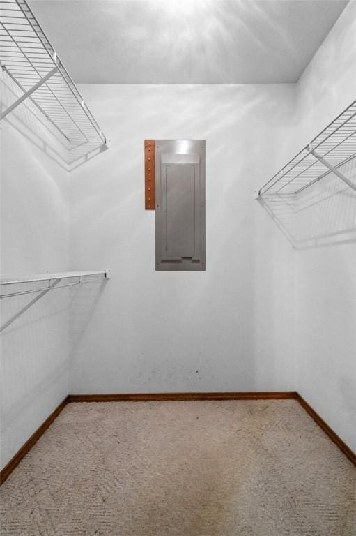 511 N Oakwood St, Lowell, AR 72745 - spacious closet featuring carpet floors and electric panel
