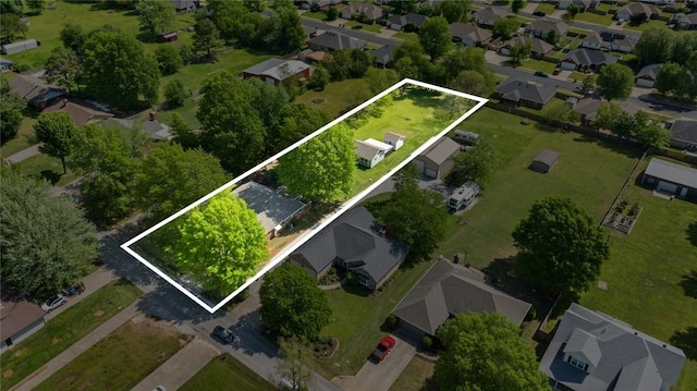 511 N Oakwood St, Lowell, AR 72745 - drone / aerial view featuring a residential view