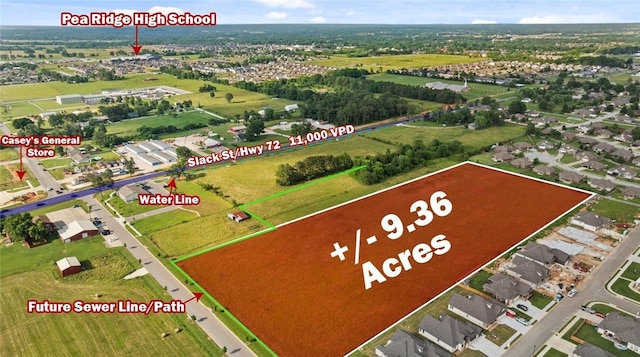 9.36AC Dove Rd, Pea Ridge, AR 72751