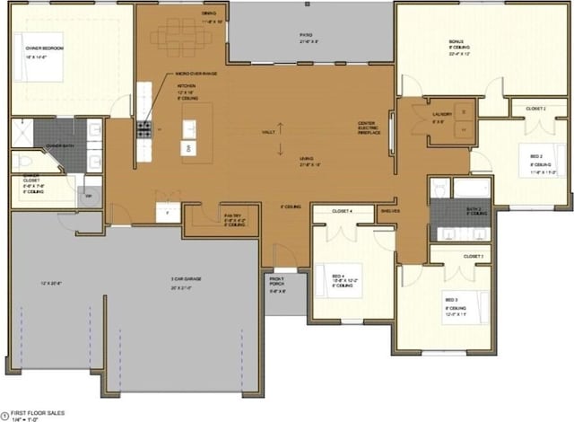 34 Brierfield Ln, Bella Vista, AR 72714 - plan