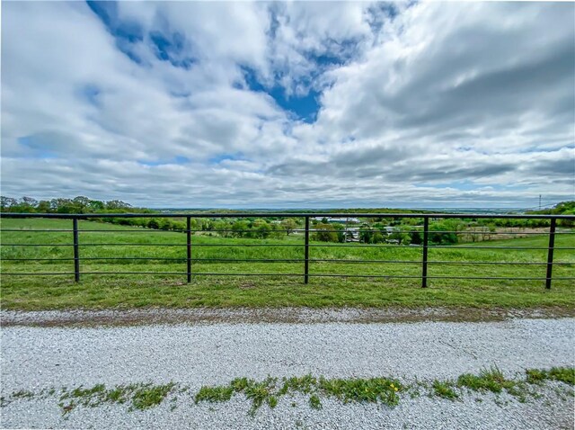 4802 Greenbriar Ln, Everton, AR 72633 - exterior space featuring fence and a rural view