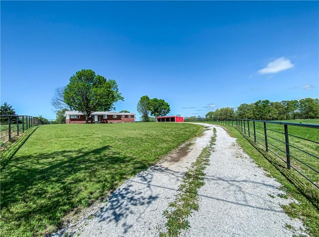 4802 Greenbriar Ln, Everton, AR 72633 - view of road featuring a rural view and driveway