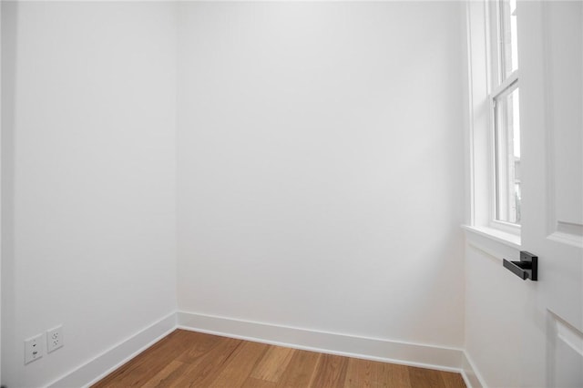 4708 Fieldcrest Ter, Rogers, AR 72758 - spare room with baseboards and wood finished floors