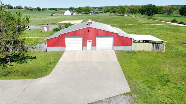 17444 16th Hwy, Siloam Springs, AR 72761 - view of pole building featuring a rural view