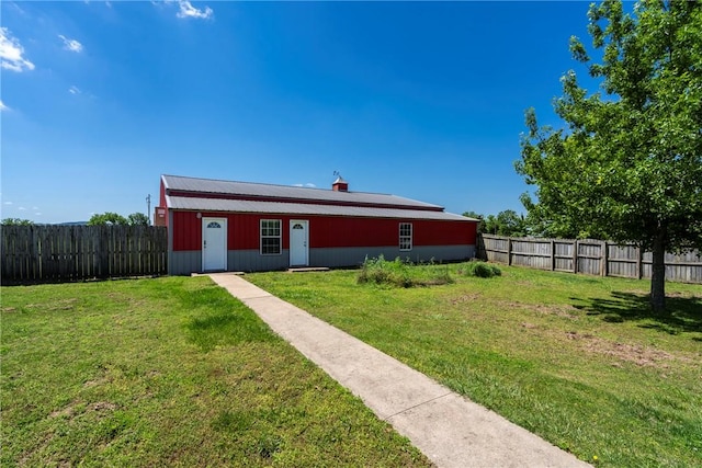 17444 16th Hwy, Siloam Springs, AR 72761 - rear view of house featuring an outbuilding