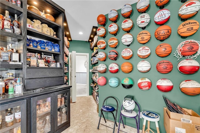 view of pantry