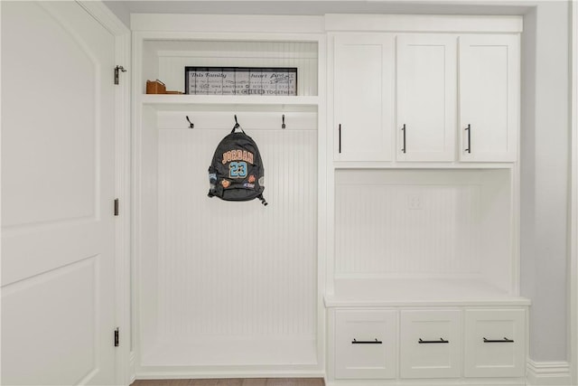 view of mudroom