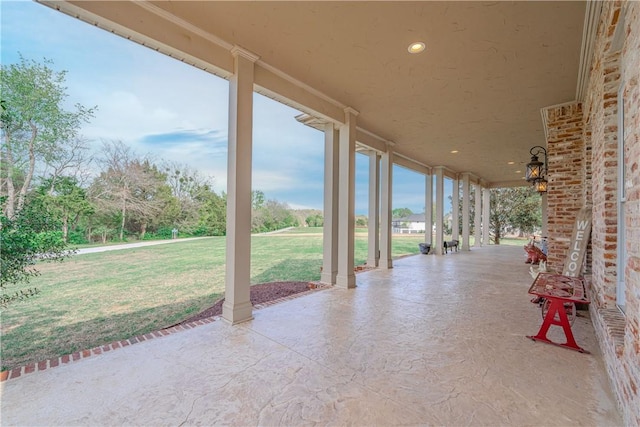 view of patio