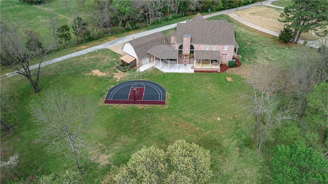 drone / aerial view