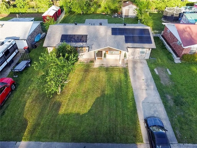 aerial view
