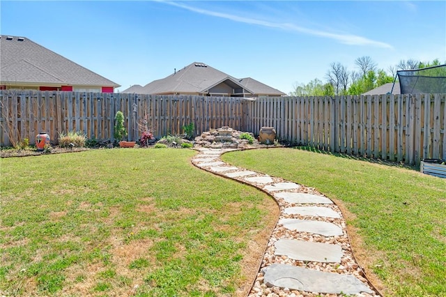 4091 Ridgeton St, Springdale, AR 72764 - view of yard featuring a fenced backyard