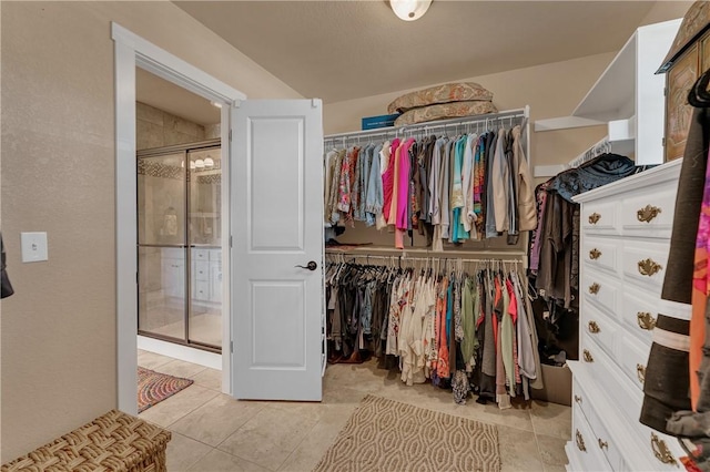 4091 Ridgeton St, Springdale, AR 72764 - spacious closet with light tile patterned floors