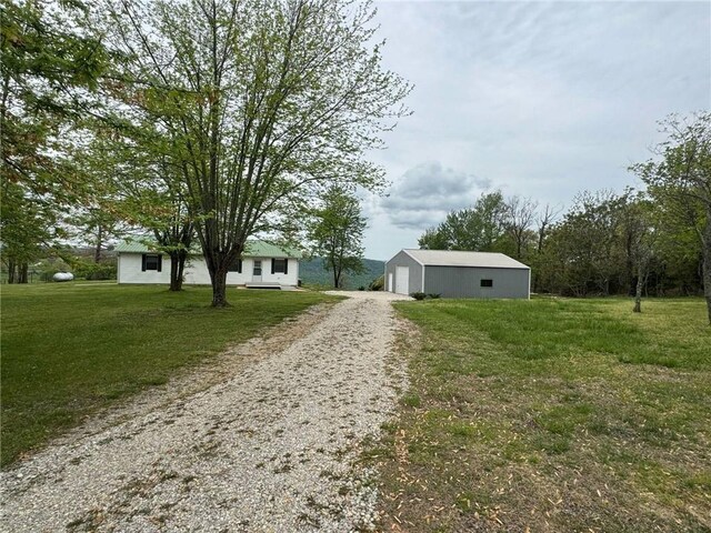 exterior space with driveway