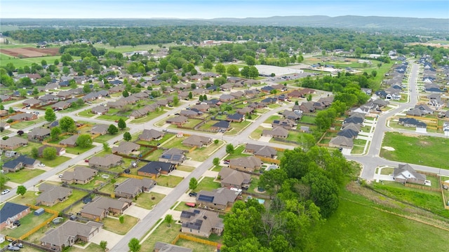 809 Sedgwick Dr, Prairie Grove, AR 72753 - aerial view with a mountain view and a residential view