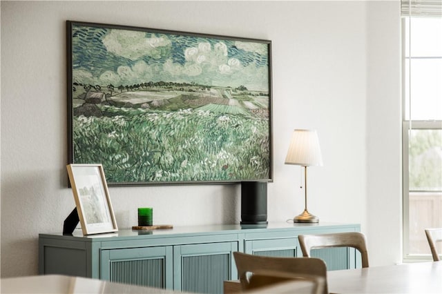 view of room details