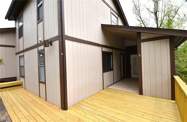 view of deck