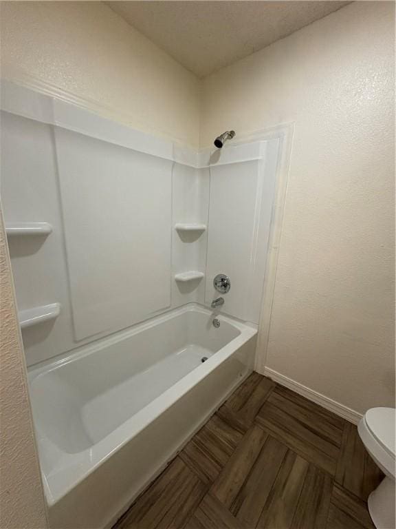 8455 Par Ln, Rogers, AR 72756 - full bath with baseboards, toilet, and  shower combination