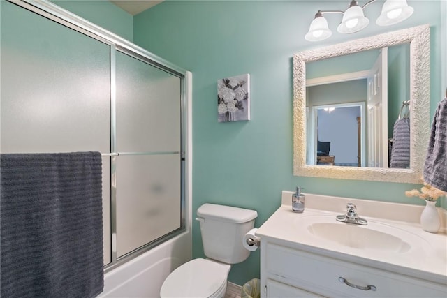 15 Serenity Ln, Holiday Island, AR 72631 - full bathroom with vanity and combined bath / shower with glass door