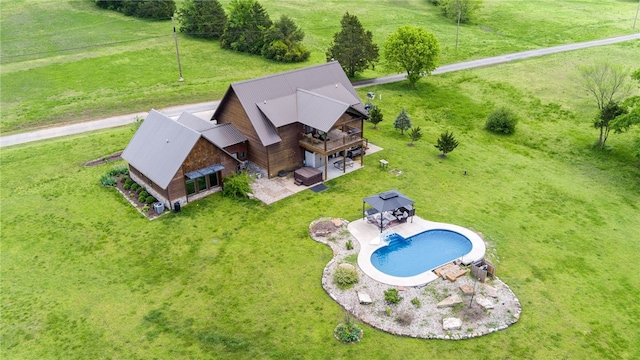drone / aerial view
