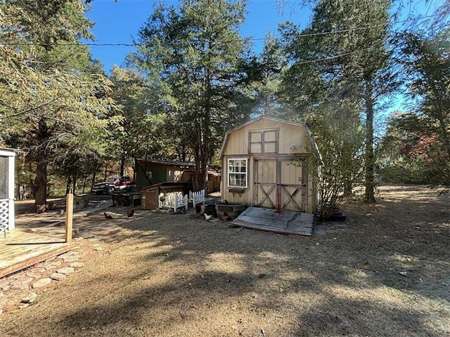 2525 Dustin Ln, Omaha, AR 72662 - view of shed