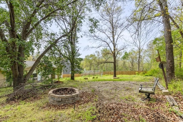 5 Sorbie Dr, Bella Vista, AR 72715 - view of yard with a fire pit