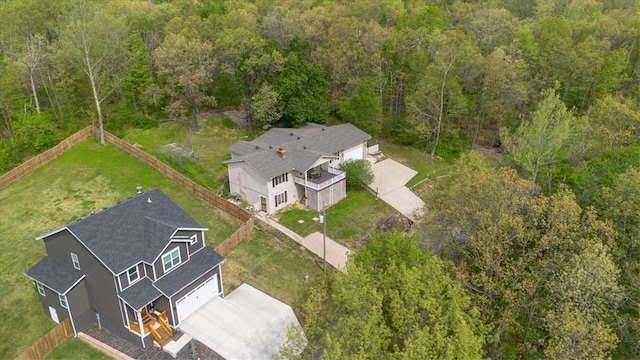 5 Sorbie Dr, Bella Vista, AR 72715 - view from above of property featuring a forest