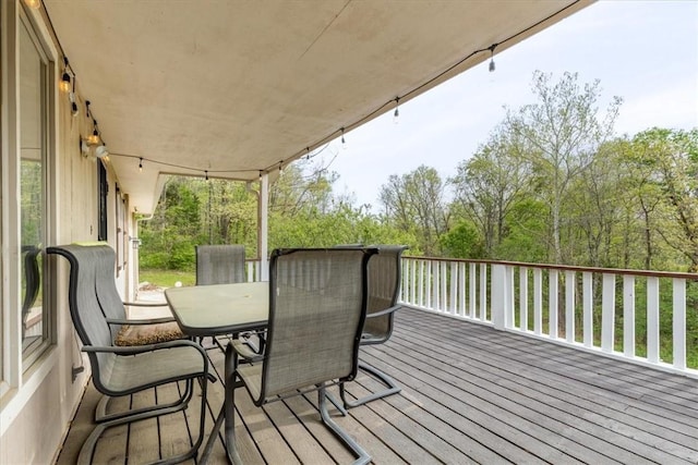 5 Sorbie Dr, Bella Vista, AR 72715 - deck with outdoor dining space